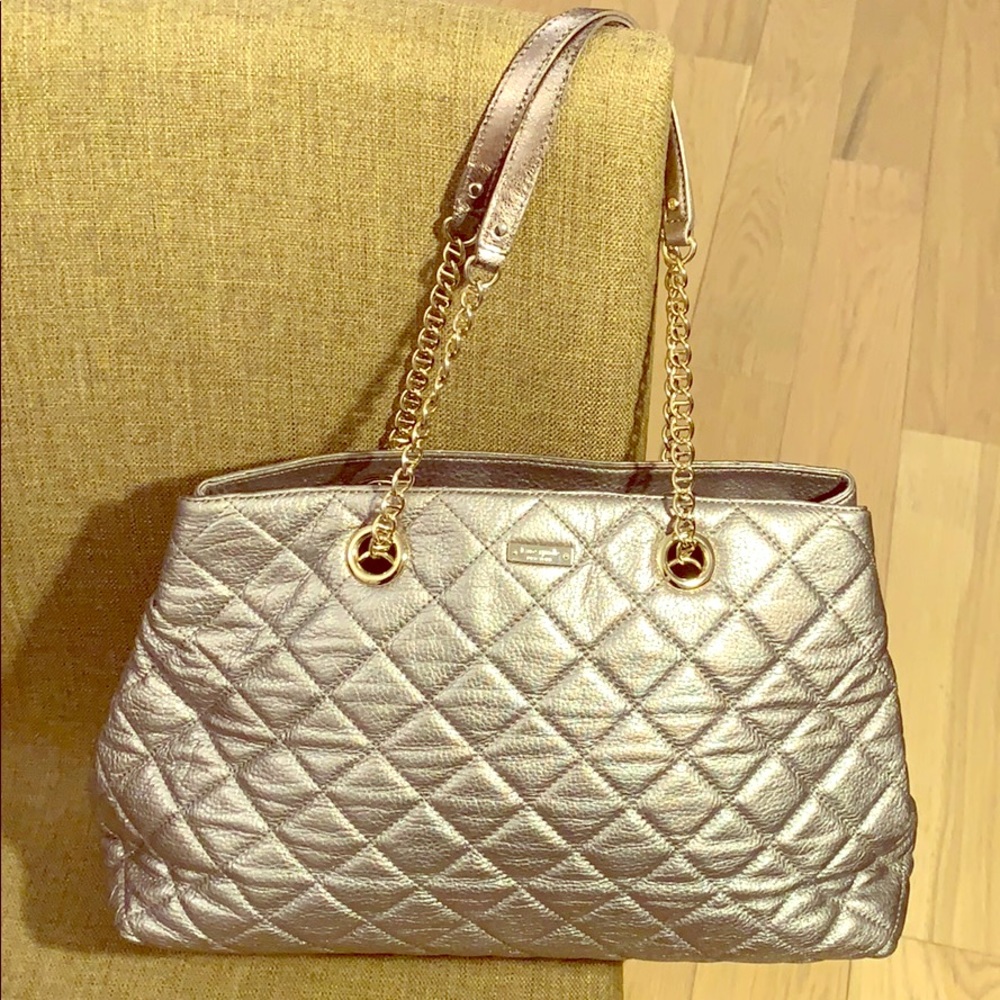 Kate Spade quilted leather tote